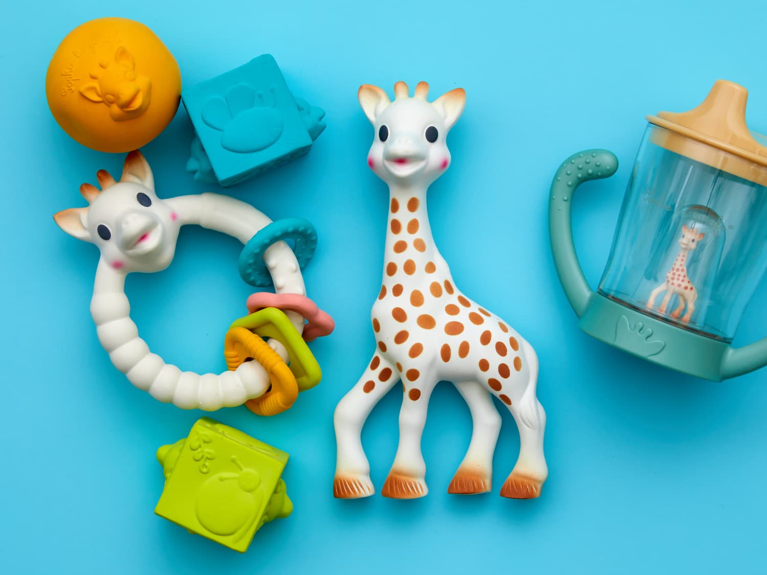A History of Sophie the Giraffe Cubby