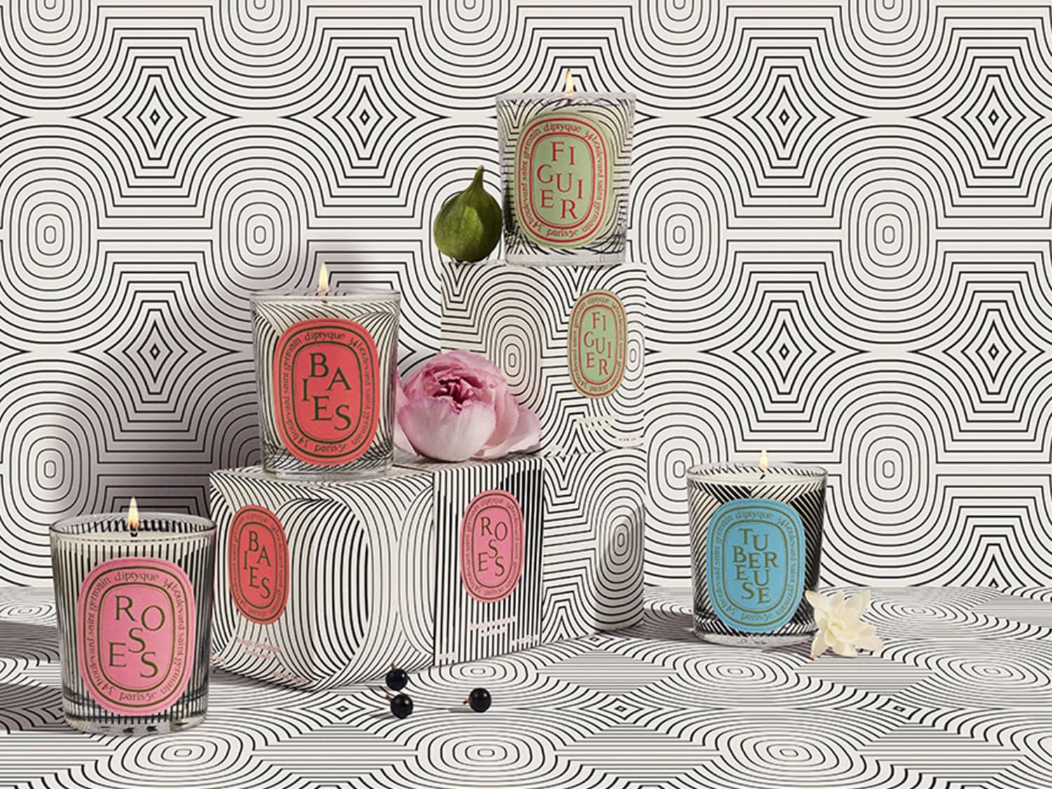 Diptyque Launches Dancing Ovals 60th Anniversary Candle Collection