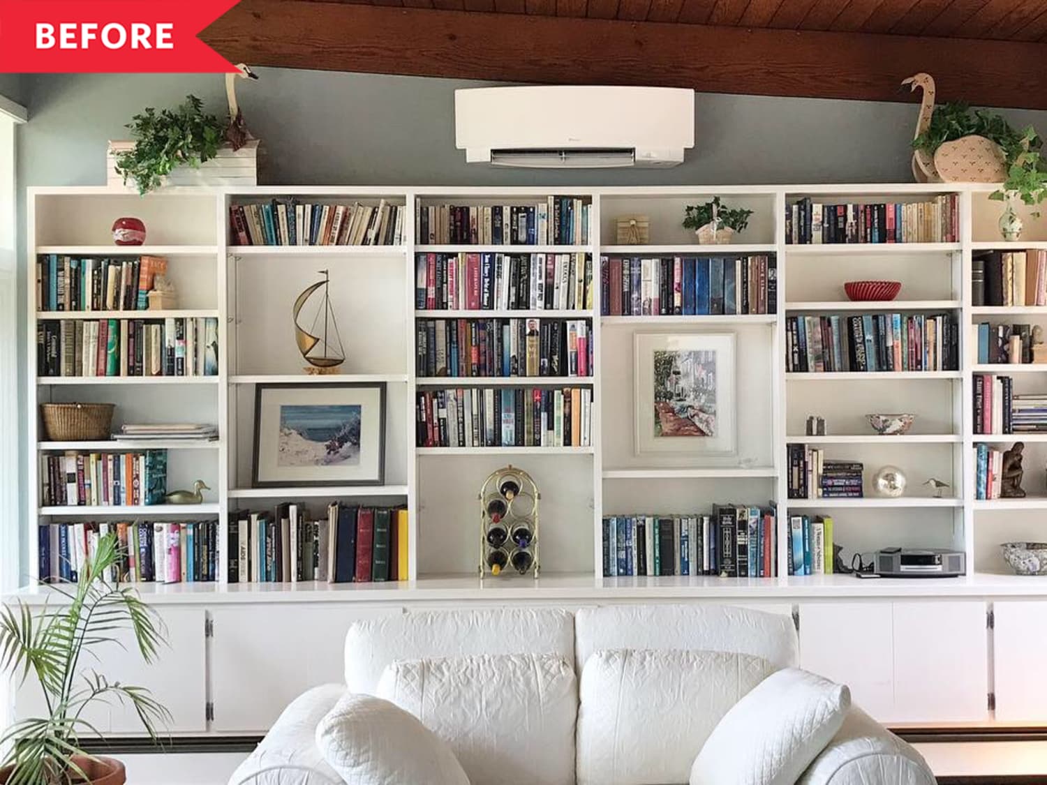 Full on sale wall bookcase