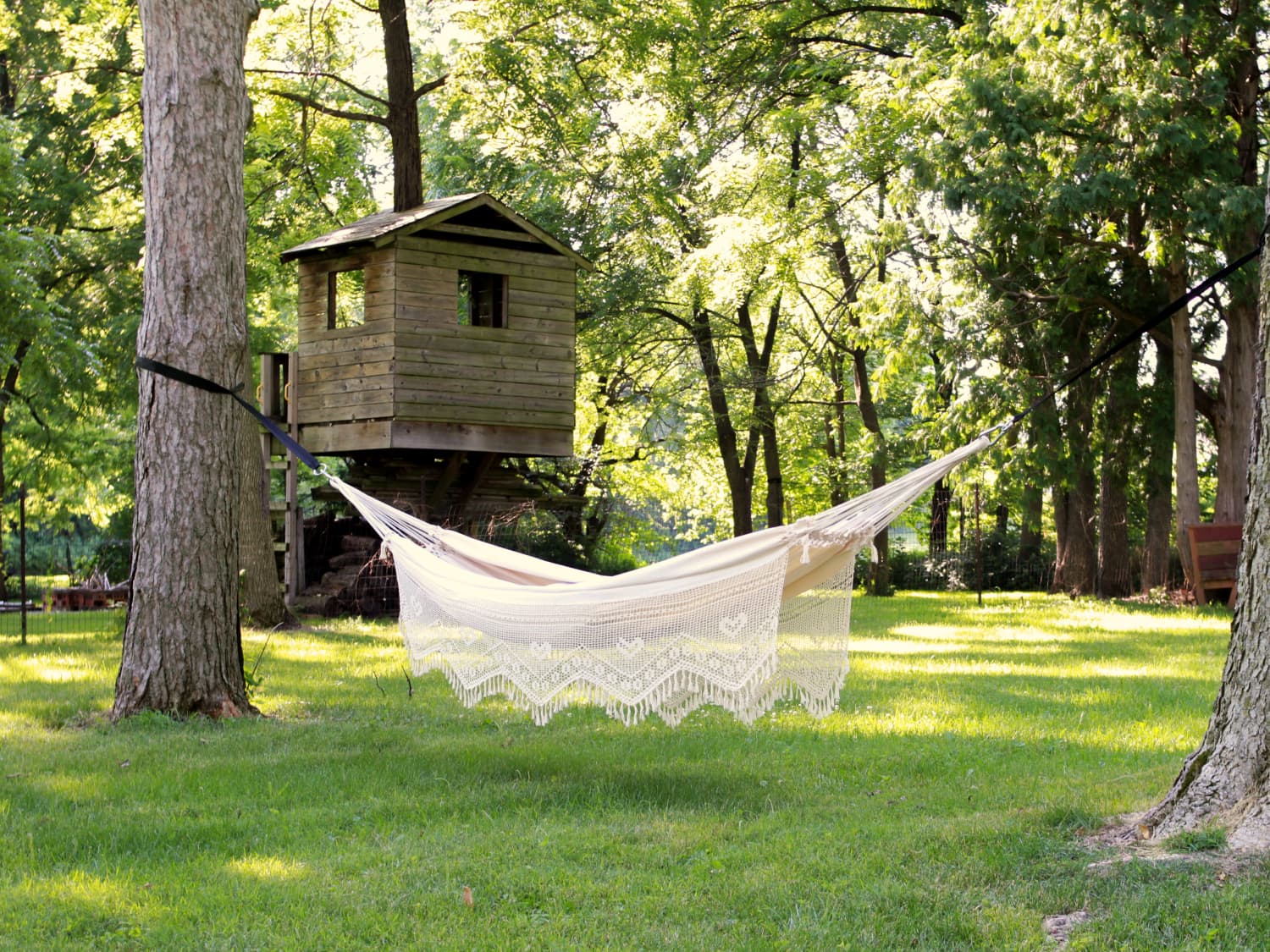 How to Hang a Hammock Apartment Therapy