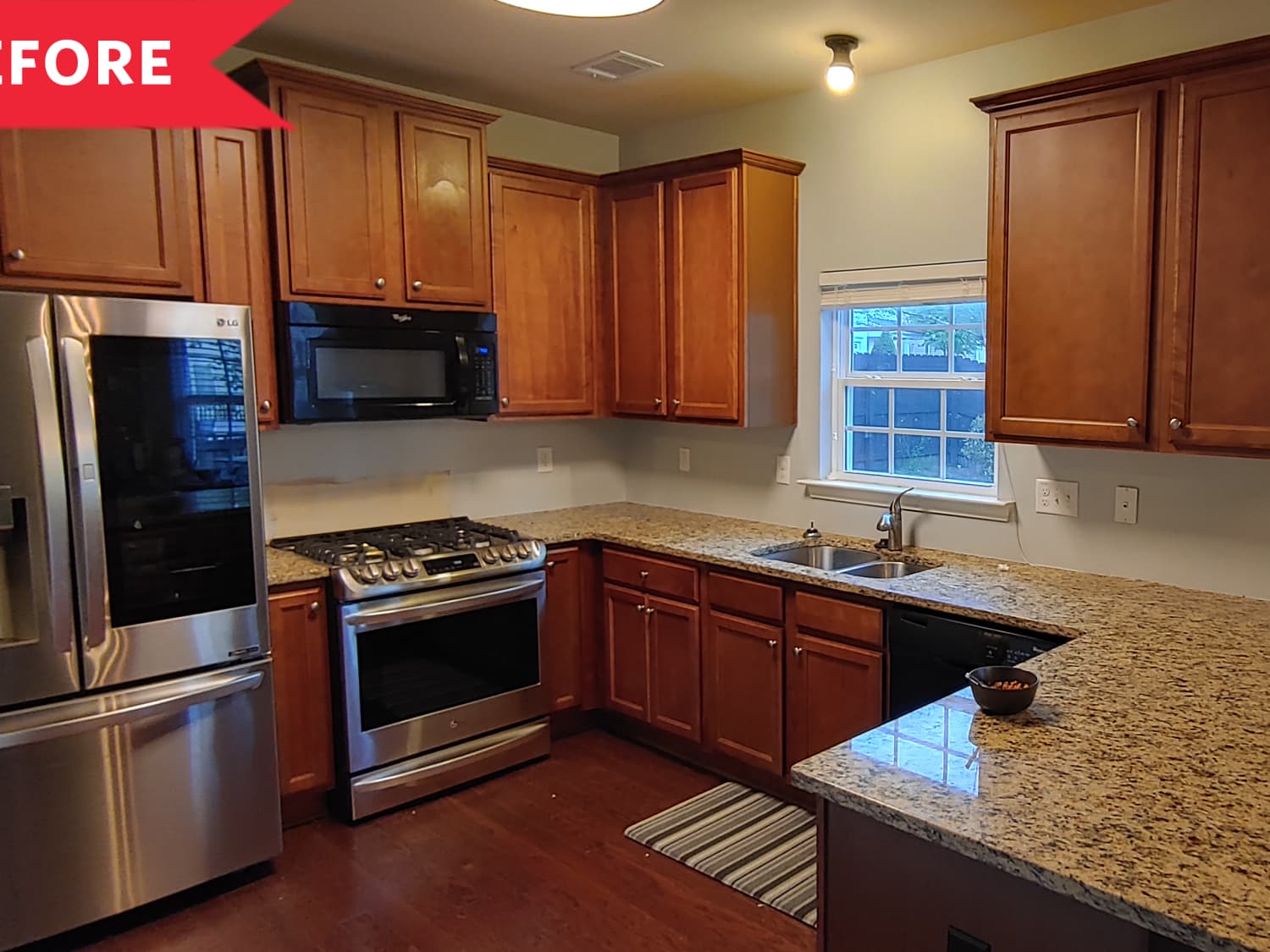 Brown hotsell kitchen walls