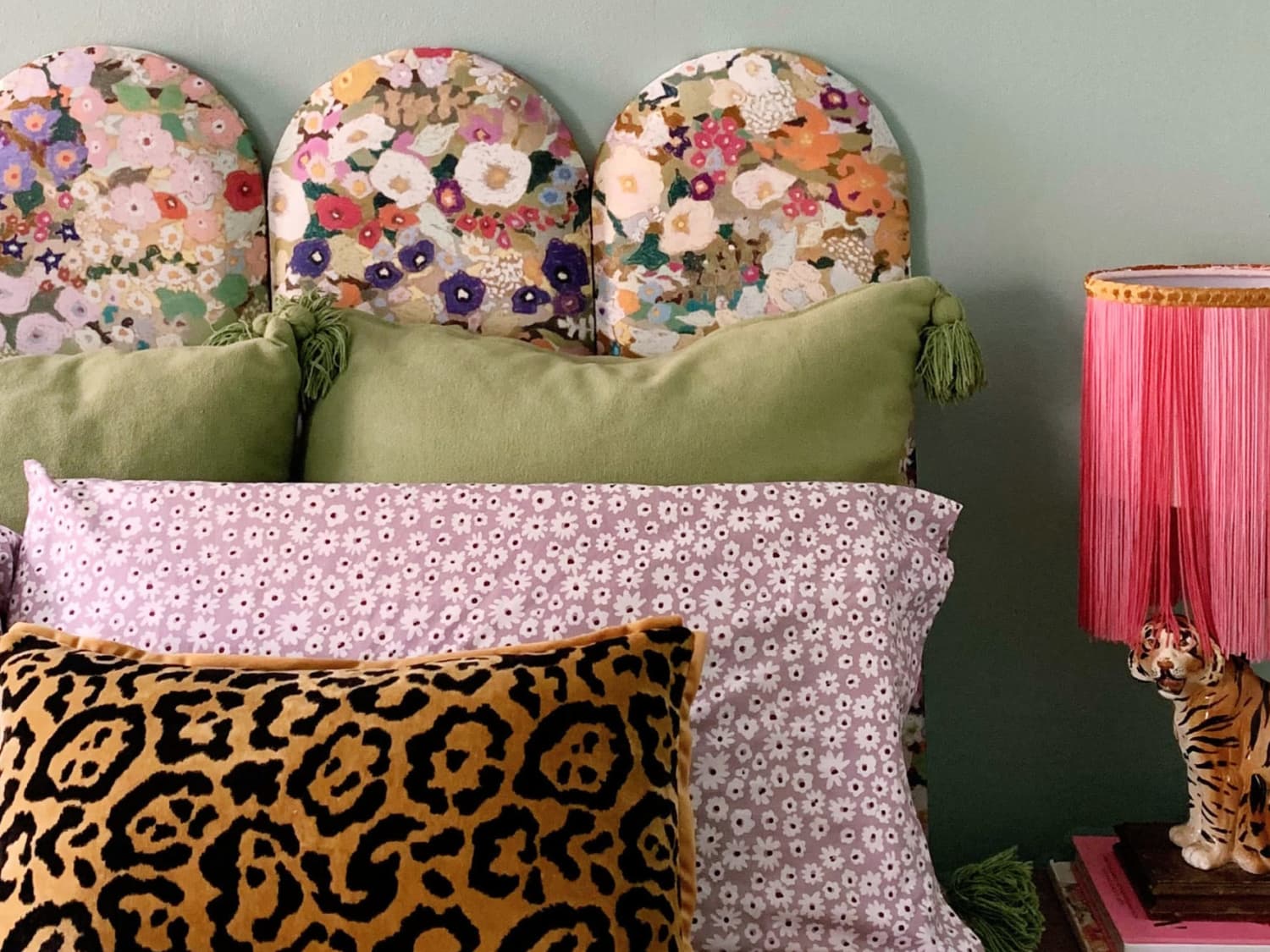 Diy tufted headboard with sales old headboard