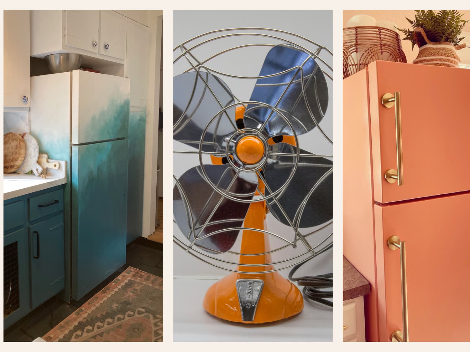 How to Change an Appliance Color Before and After Photos Apartment Therapy