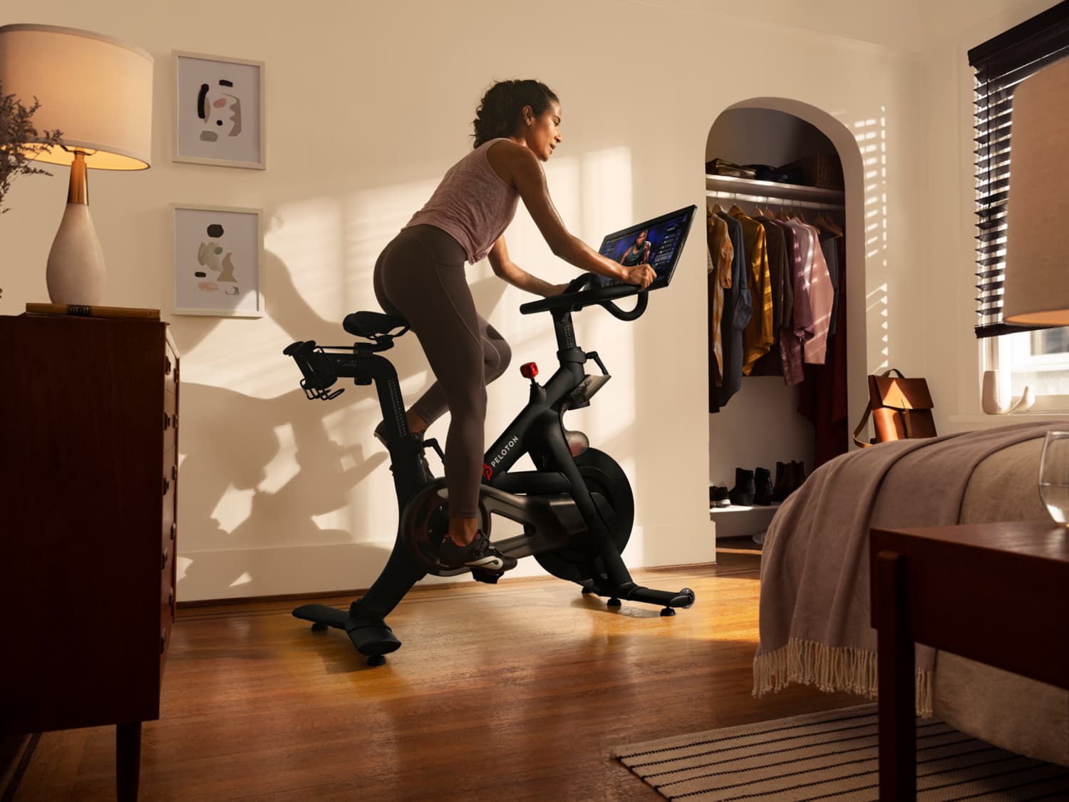 Bicycle exercise new arrivals in bed