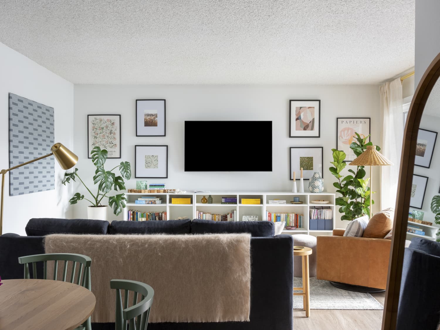 I Turned an IKEA Shelf into a Console Without a Major Tool Apartment Therapy