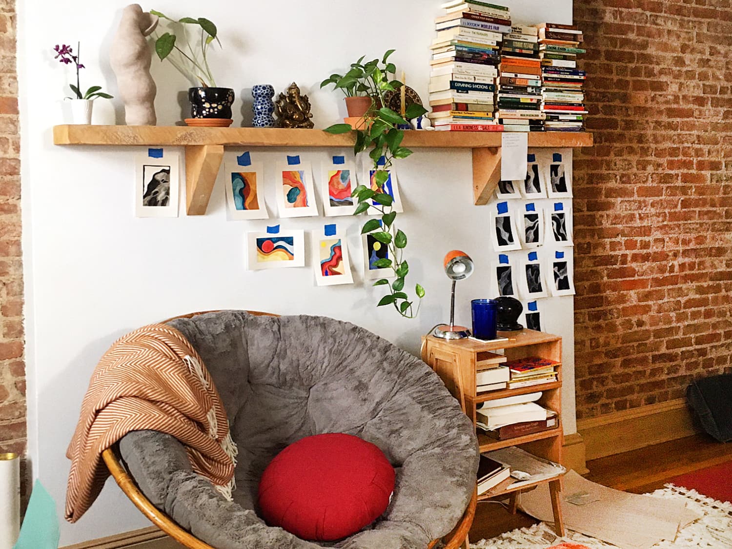 This 25 Craigslist Papasan Chair Survived a Fire and All My
