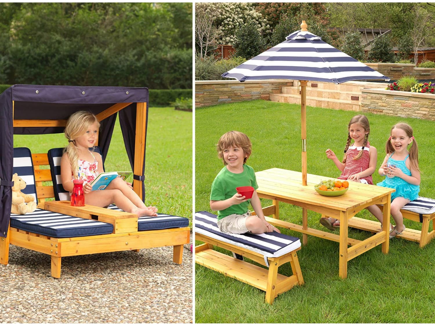 Kidkraft outdoor chaise lounge top