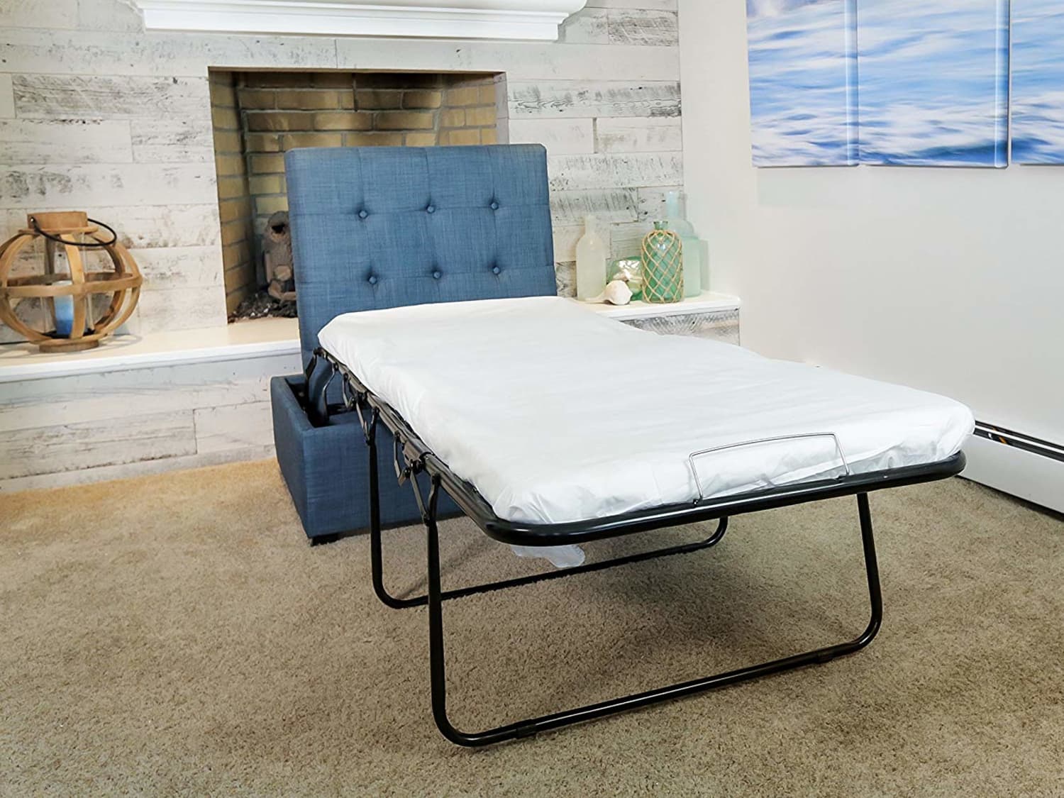 Fold out bed ottoman target best sale