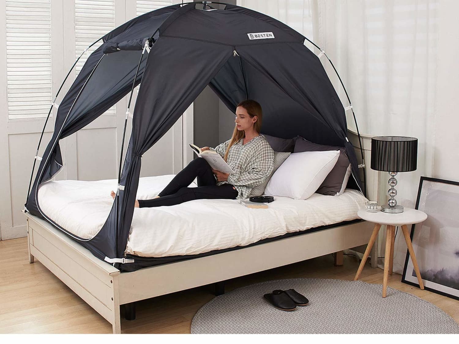 Tent above bed best sale