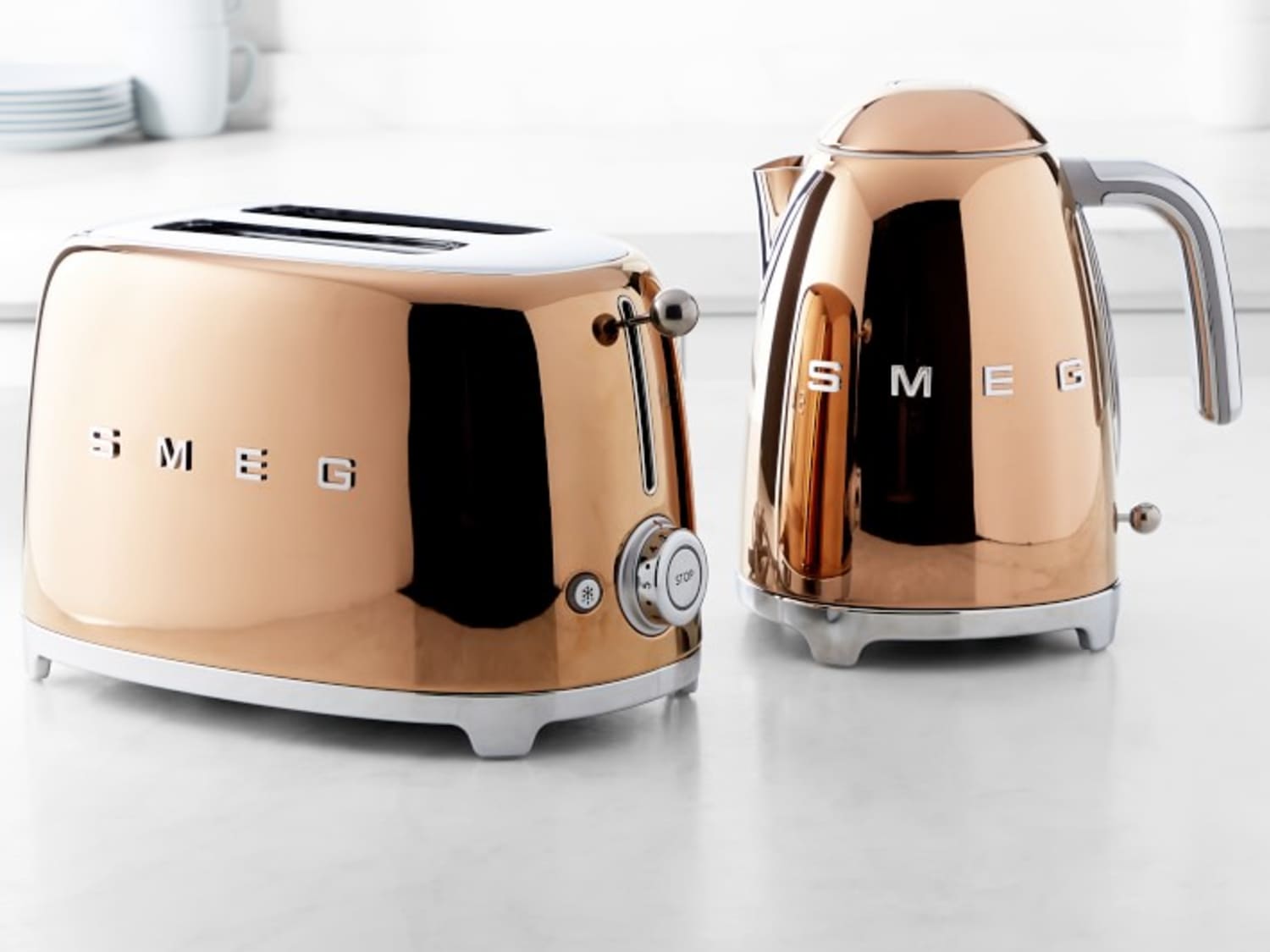 Rose gold hotsell kitchen appliance set