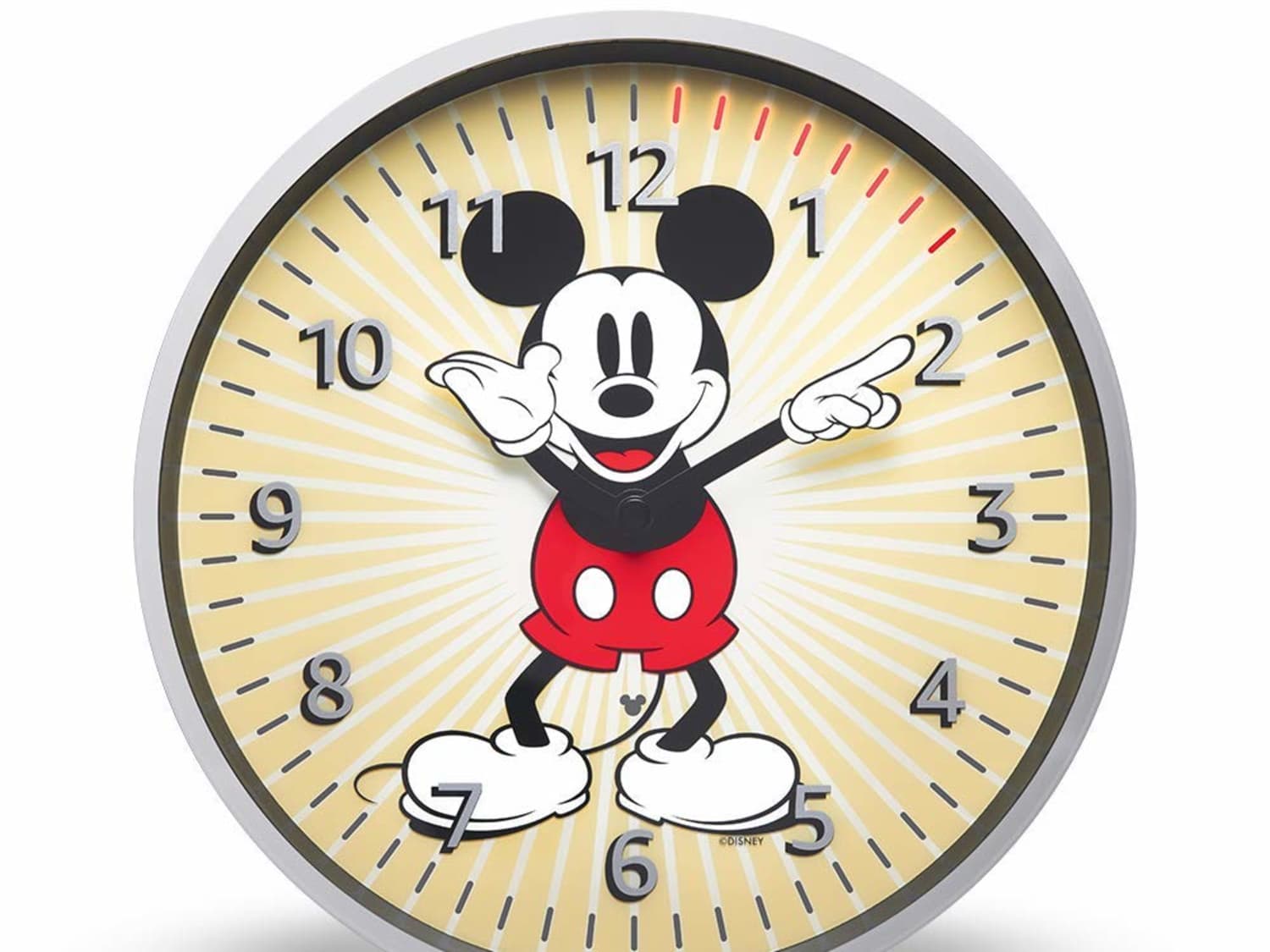 Disney Echo Wall Clock Mickey Mouse Edition | Apartment Therapy