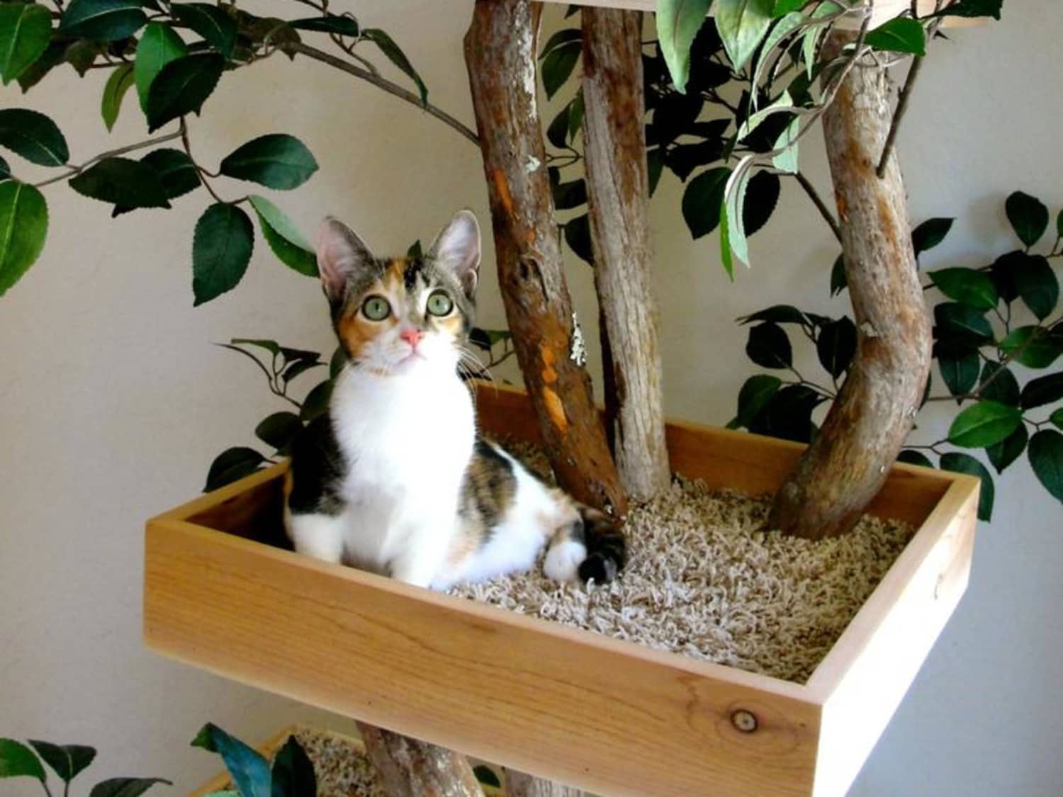Artificial tree sales for cats