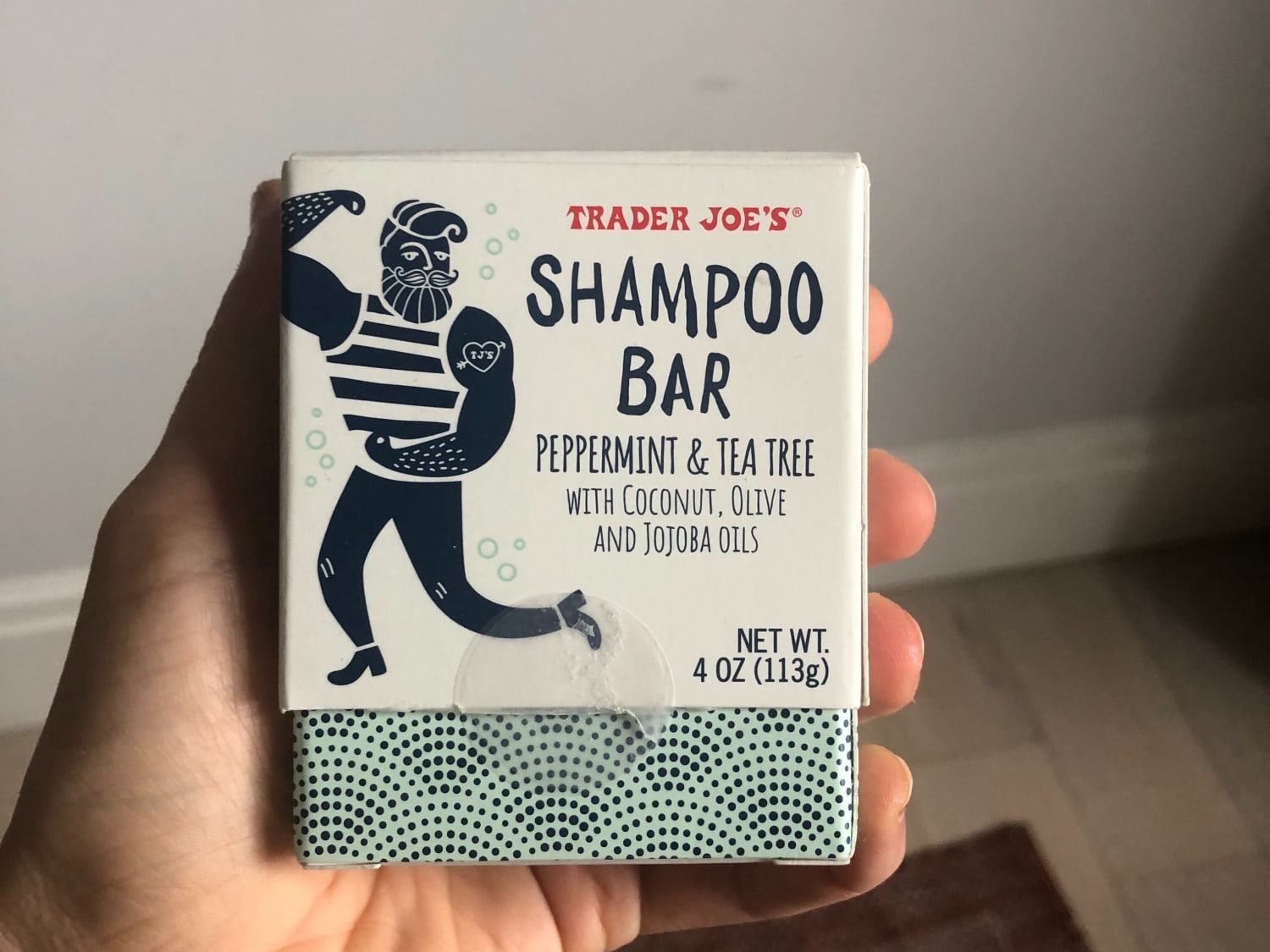 Trader Joe s Peppermint and Tea Tree Shampoo Bar Review