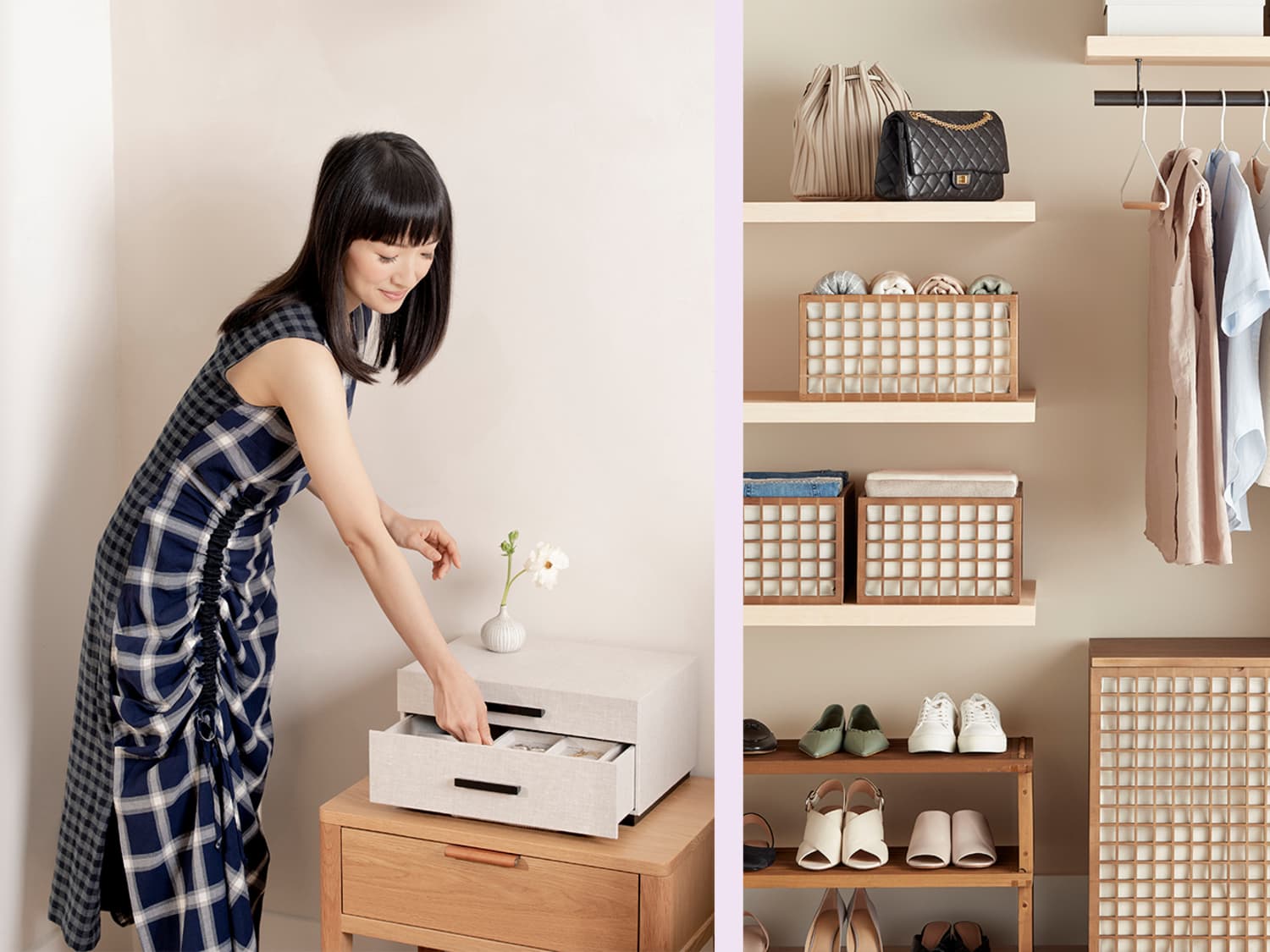 Marie Kondo x The Container Store Sustainable Collection 