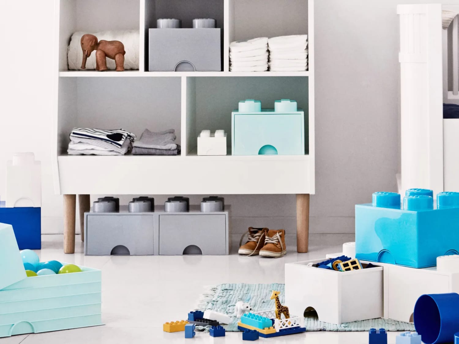 TikTokers Are Transforming LEGO Storage Shelves Into Colorful