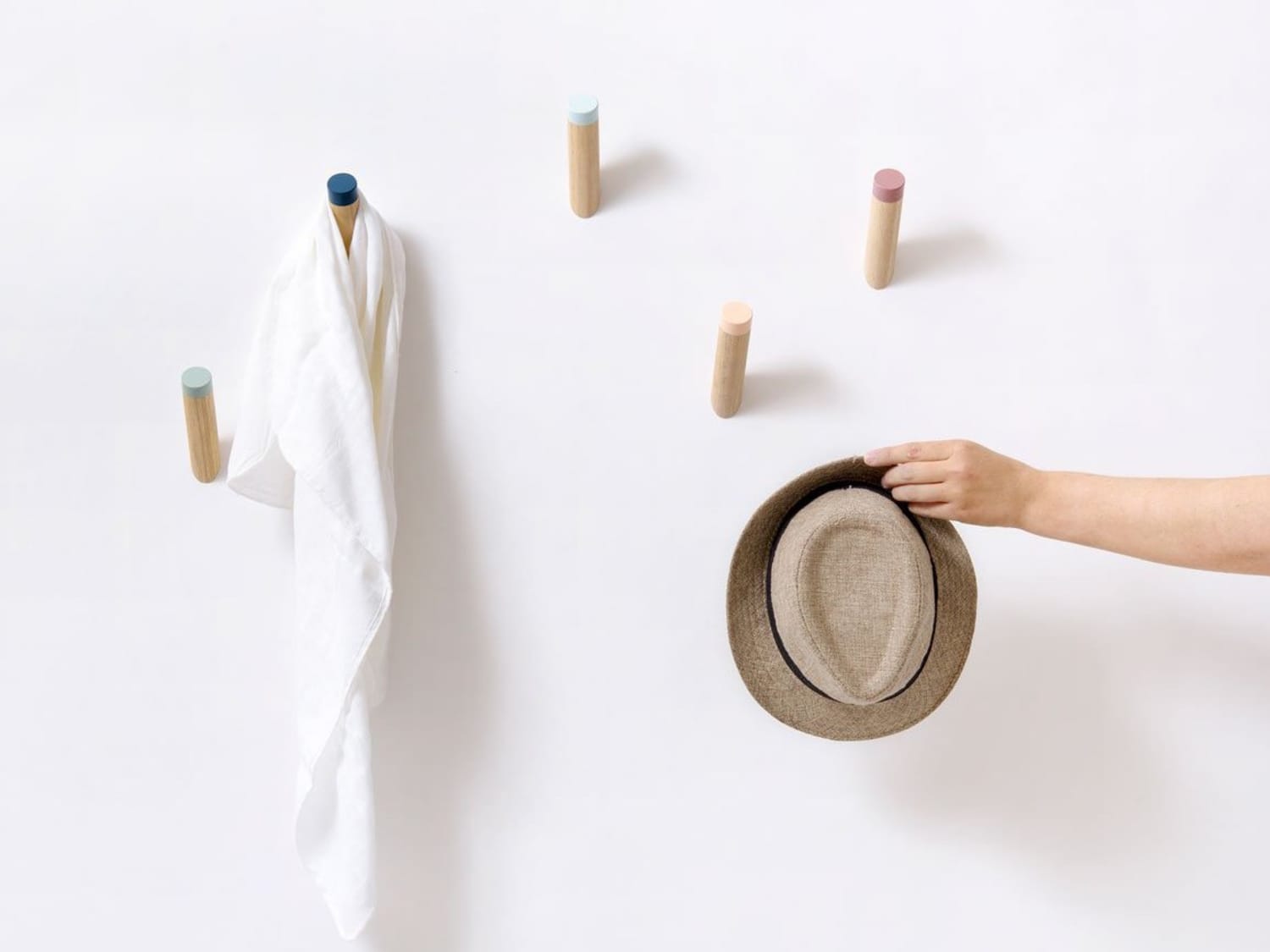 Loop shop wall hooks
