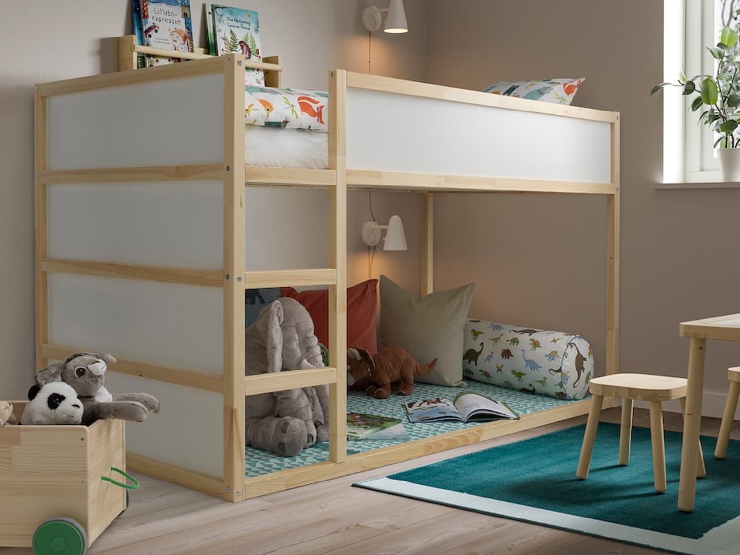 The IKEA KURA Bed Is the Perfect Toddler Bed Cubby