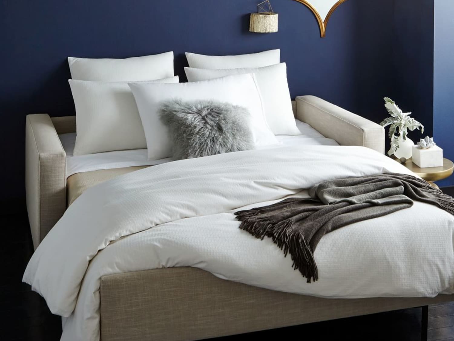 West elm henry cheap queen sleeper sofa