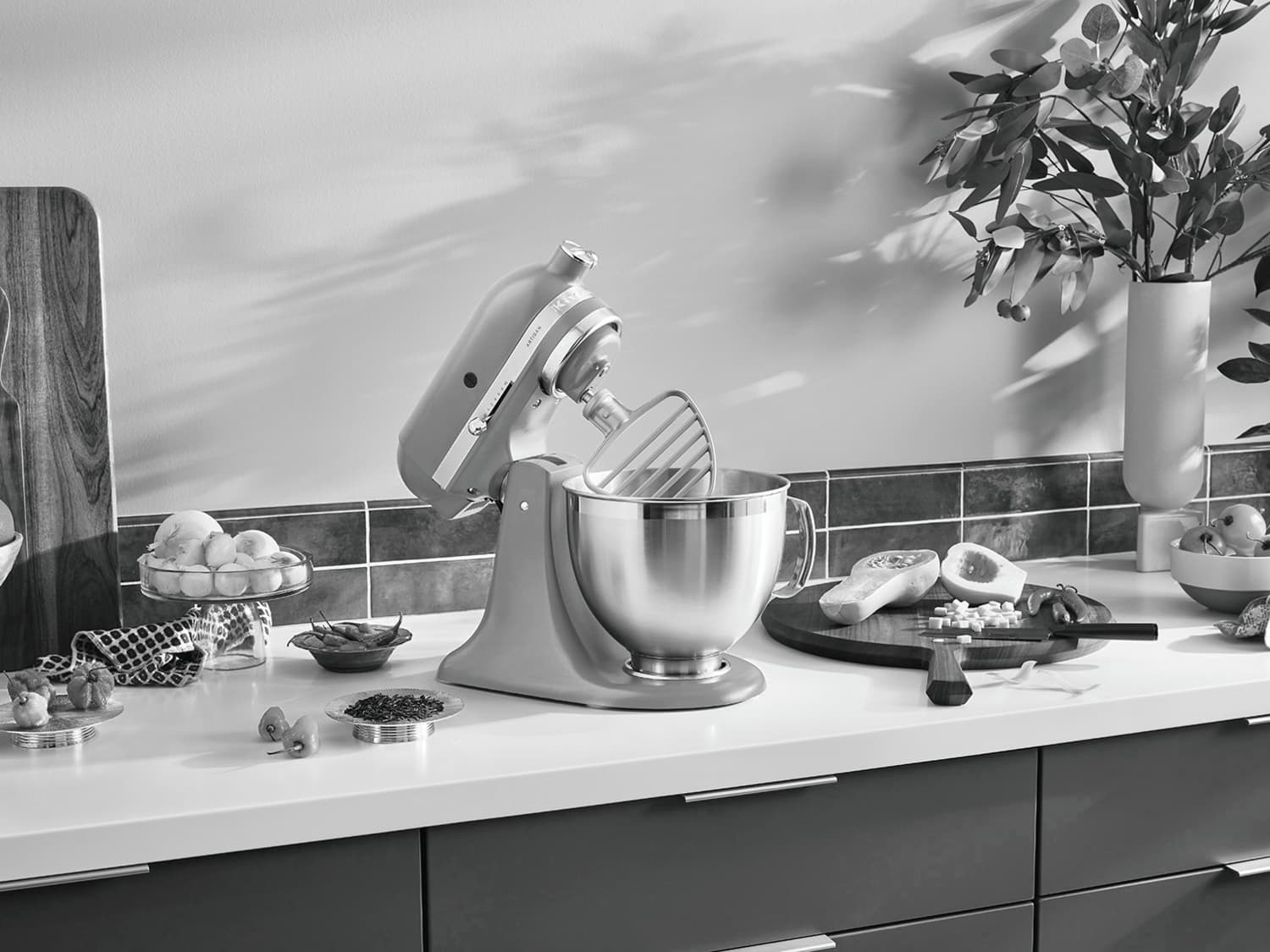 KitchenAid s New Stand Mixer Color is Every Minimalist s Dream The Kitchn