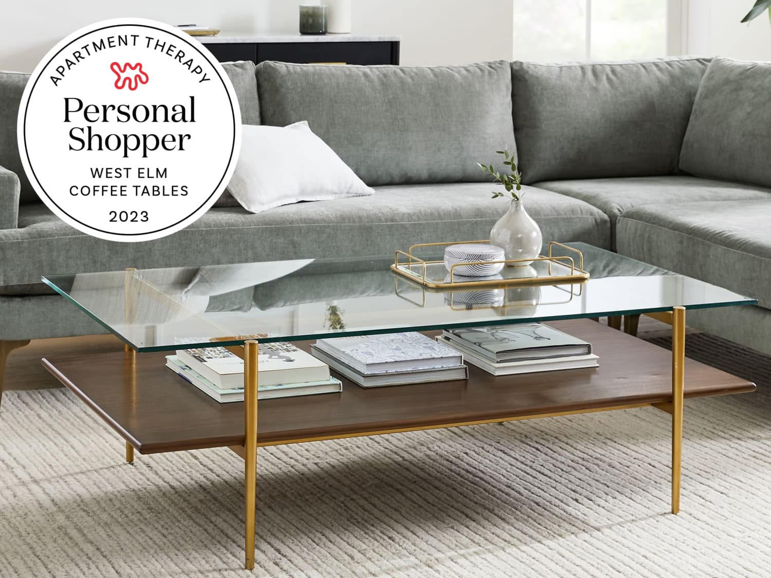 Profile coffee top table west elm