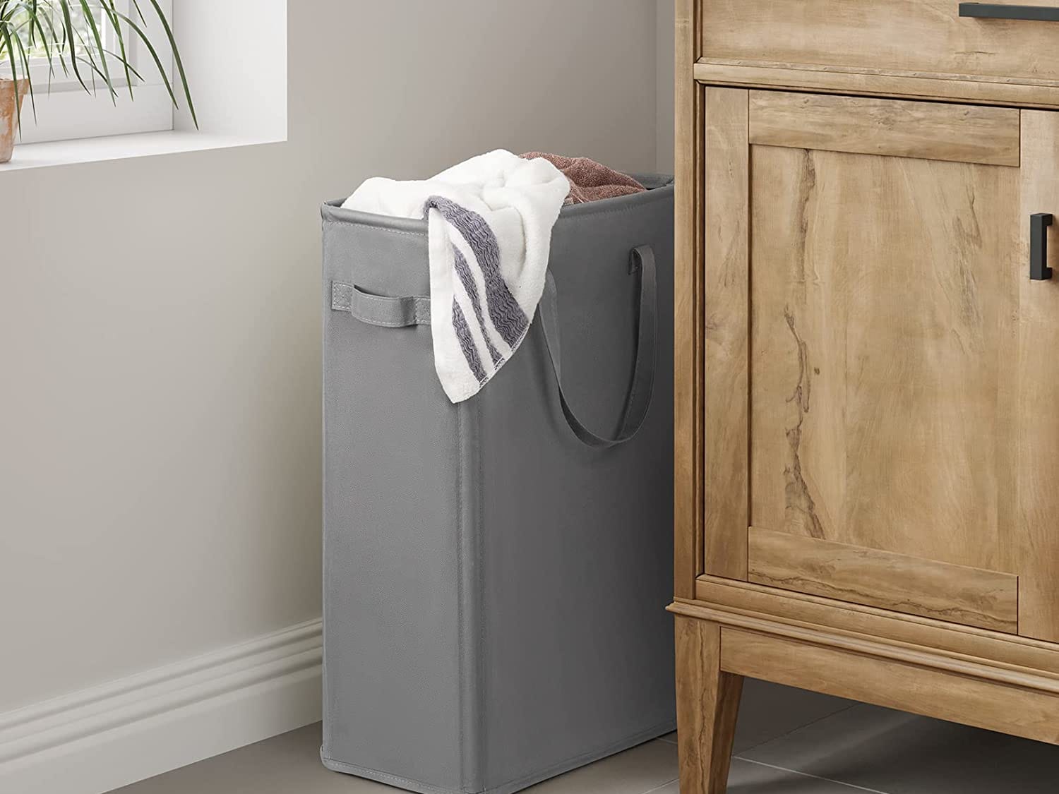 Skinny outlet laundry basket