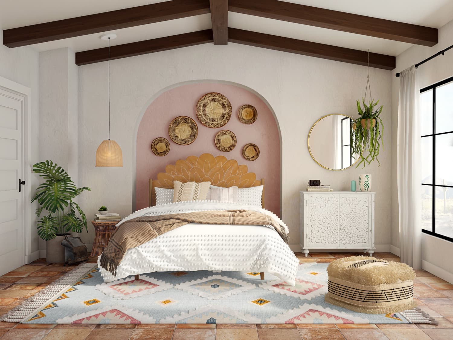 Bohemian bed 2025
