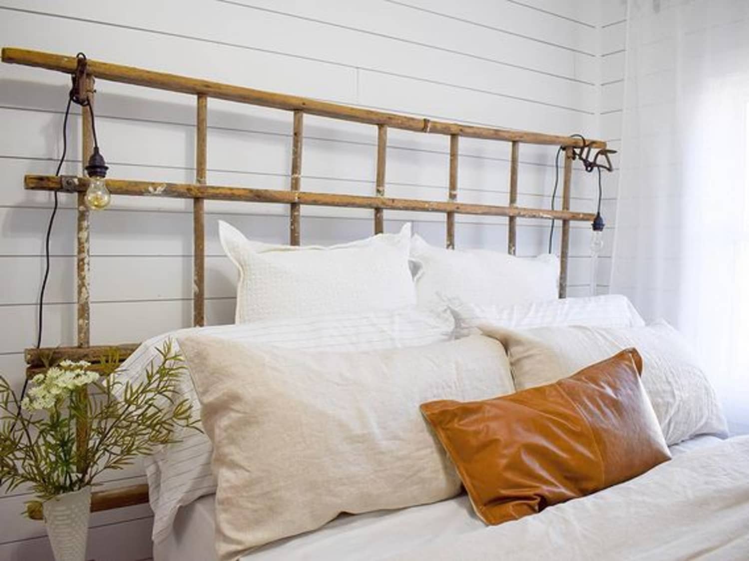 Faux bamboo store headboard queen