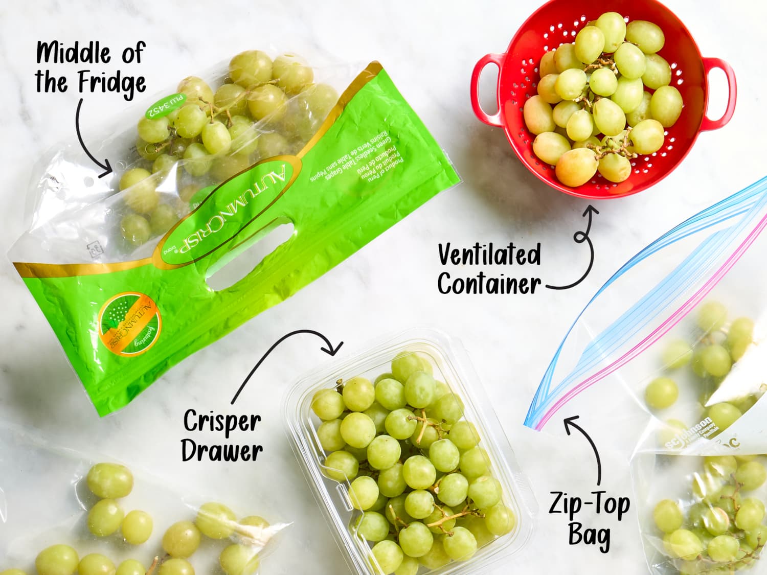 The Best Way to Store Grapes (to Last for 2+ Weeks!) | The Kitchn