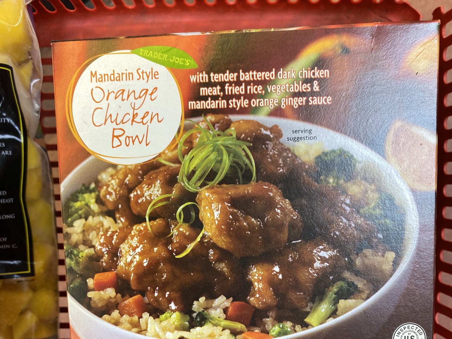 Trader Joes New Mandarin Style Orange Chicken Bowl Review Kitchn