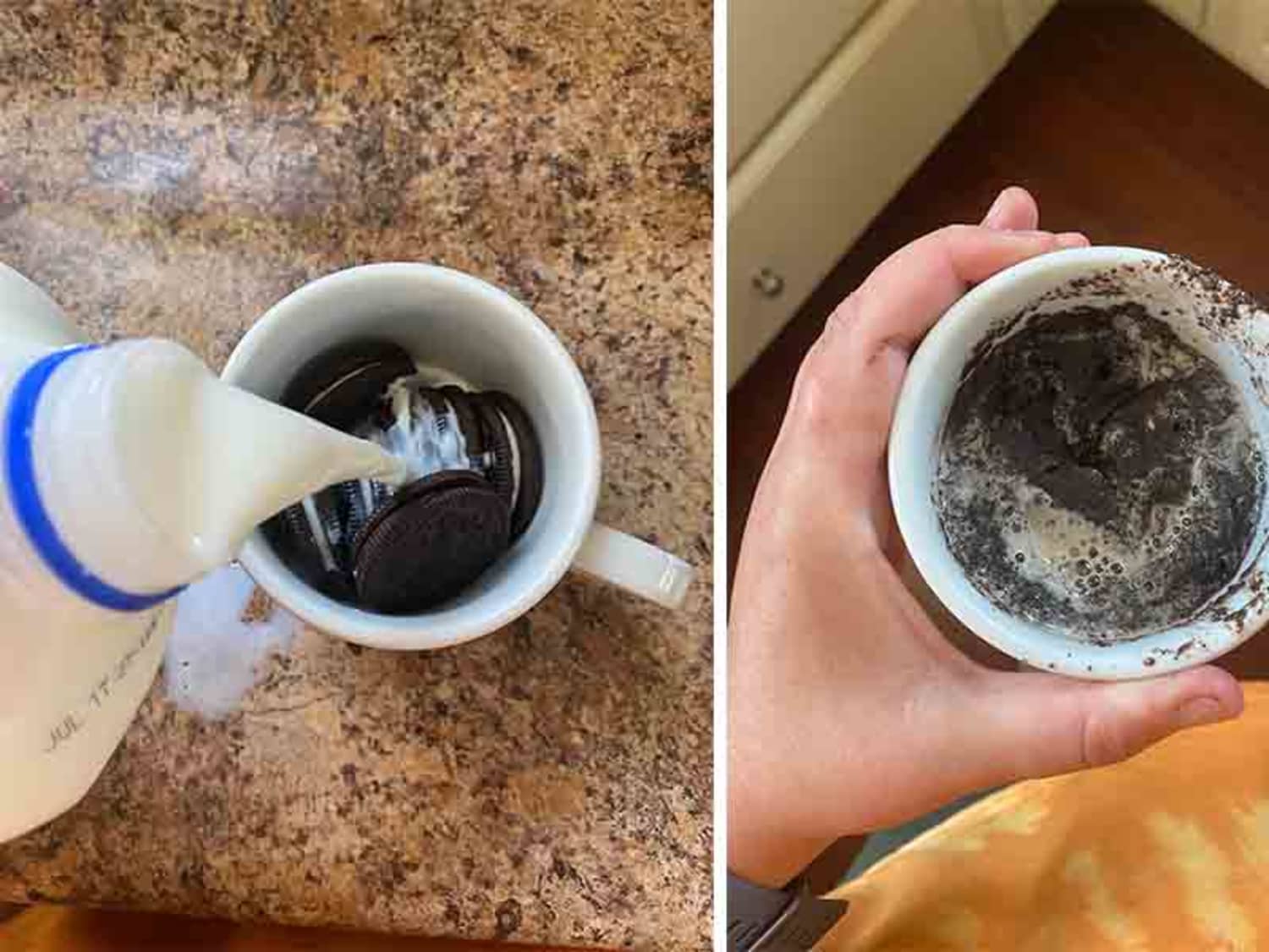 I Tried The 2 Ingredient Oreo Mug Cake From Tiktok Kitchn Did you ever feel like having a big bite of cake but. 2 ingredient oreo mug cake from tiktok