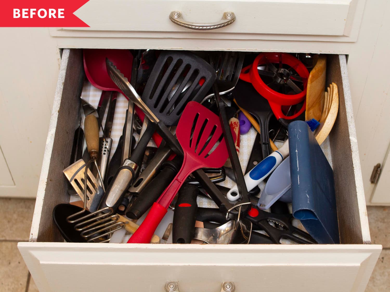 Any ideas about how to store and organize cooking utensils in a