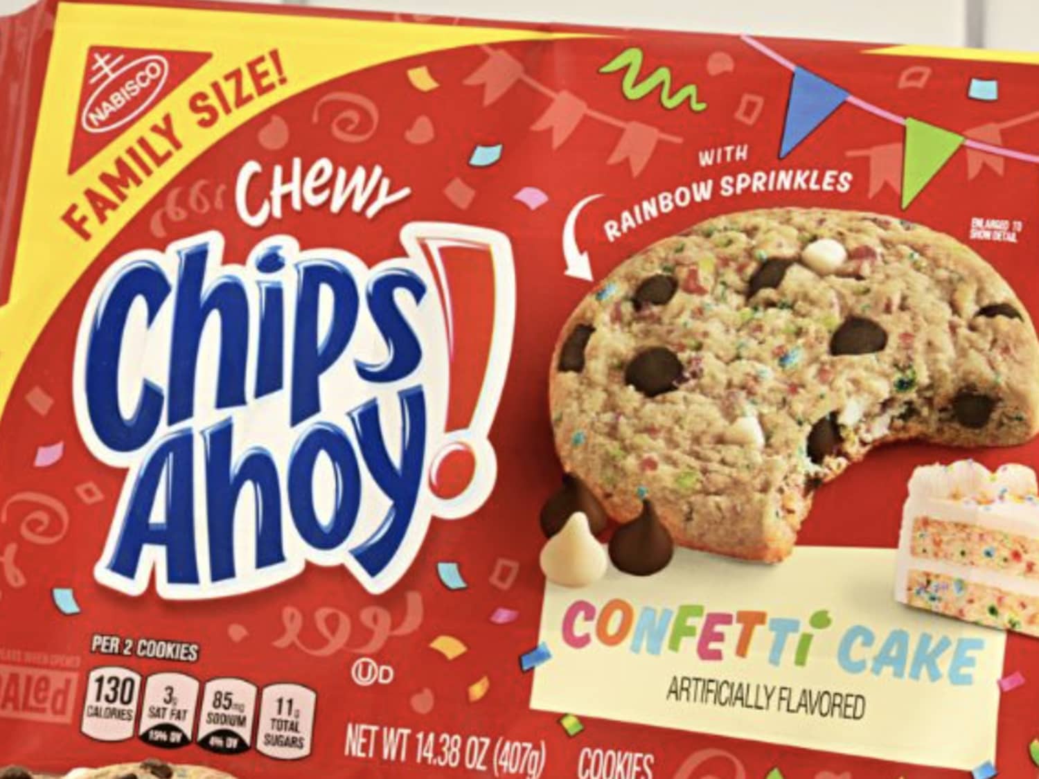 Chips Ahoy! Is Launching Confetti Cake Cookies | Kitchn