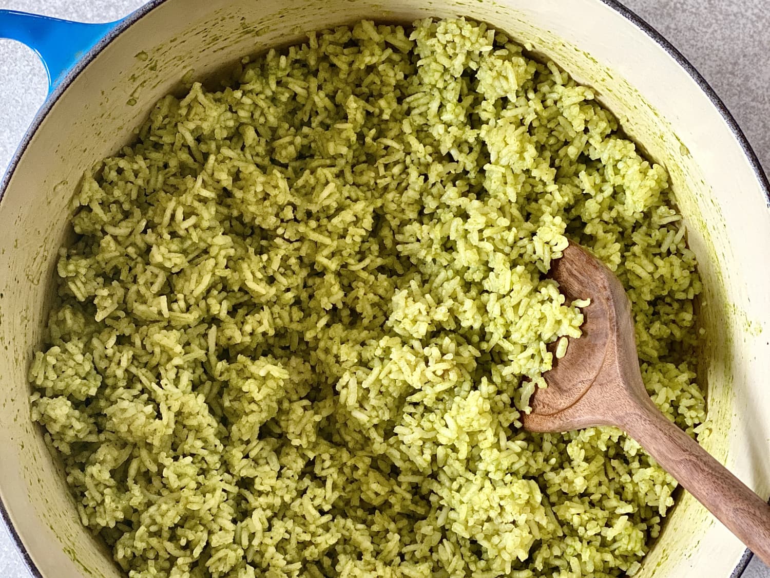 arroz verde