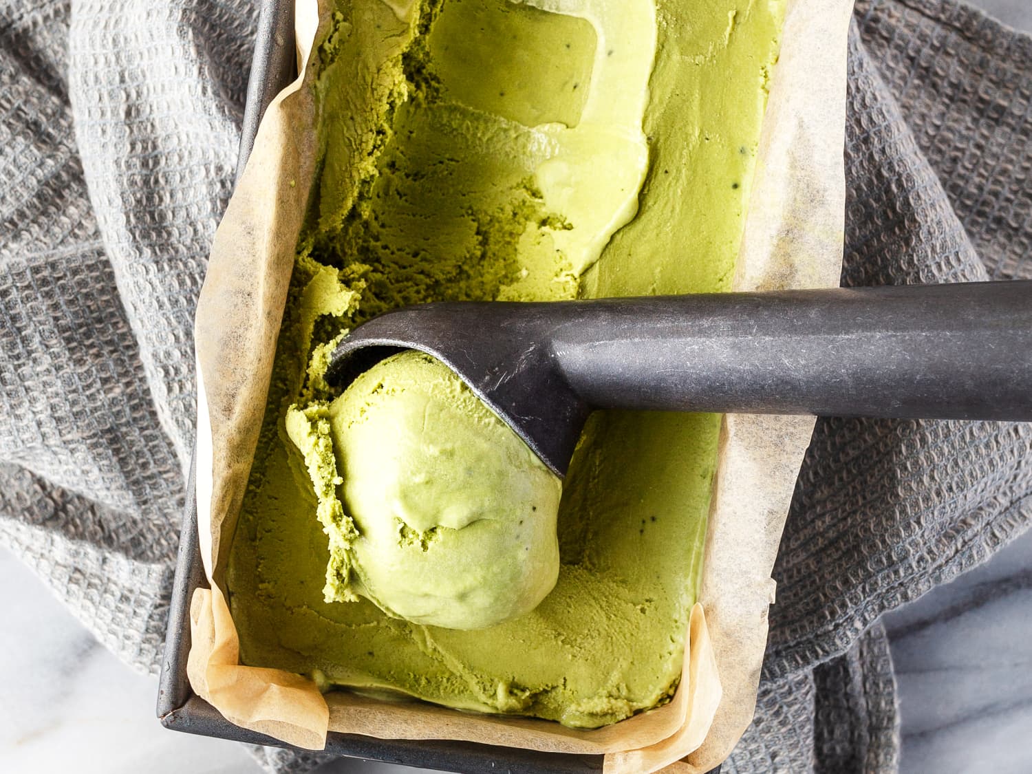 Blueberry Matcha Green Tea Ice Cream: Vegan Ninja Creami Recipe