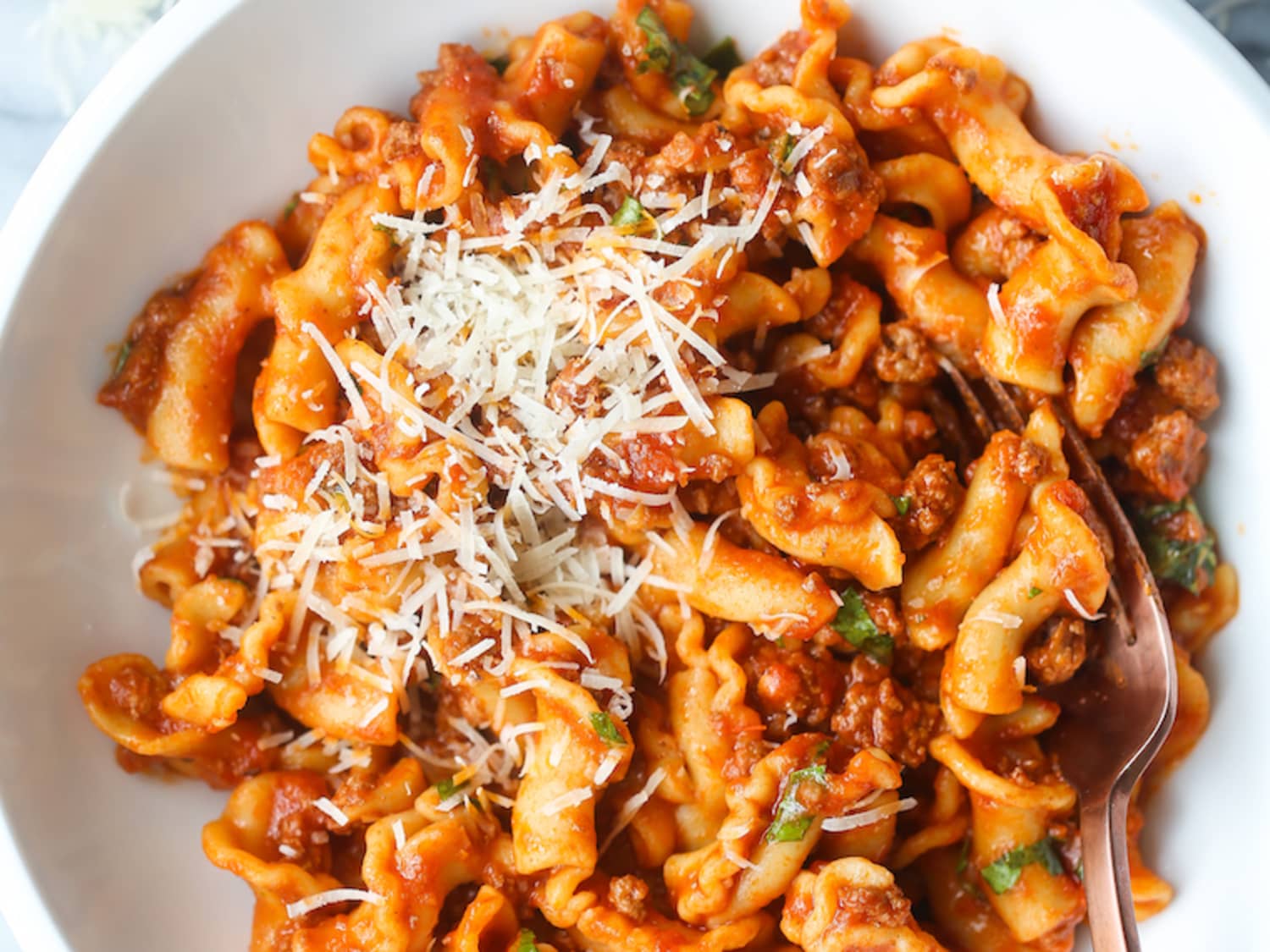 Instant Pot Ground Beef And Pasta Damn Delicious Kitchn