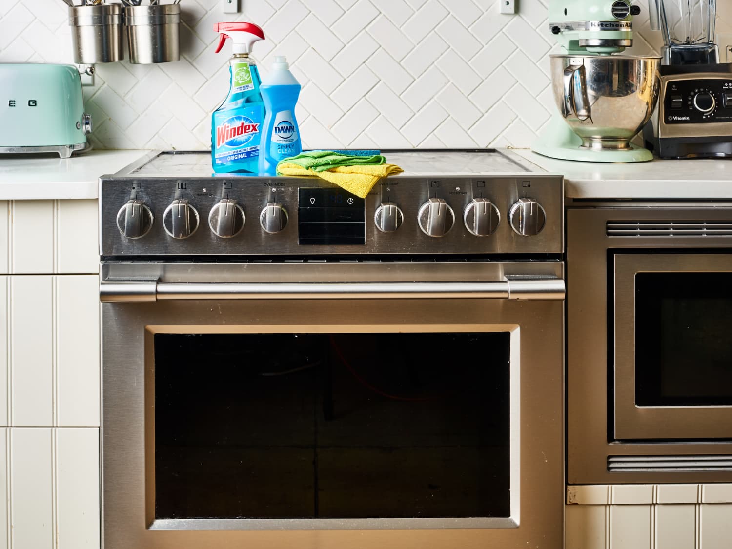 How To Clean Oven Door Inside Outside Between Glass Kitchn
