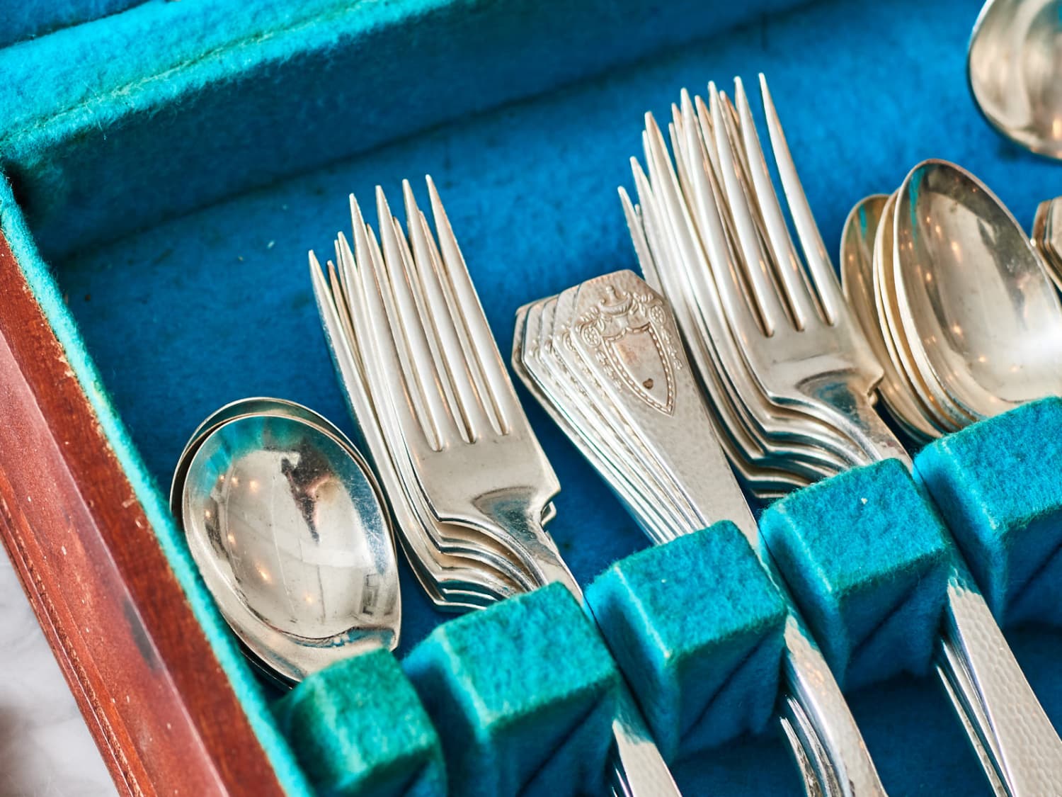 This Homemade Silver Polish Uses Baking Soda to Make Silverware Sparkle