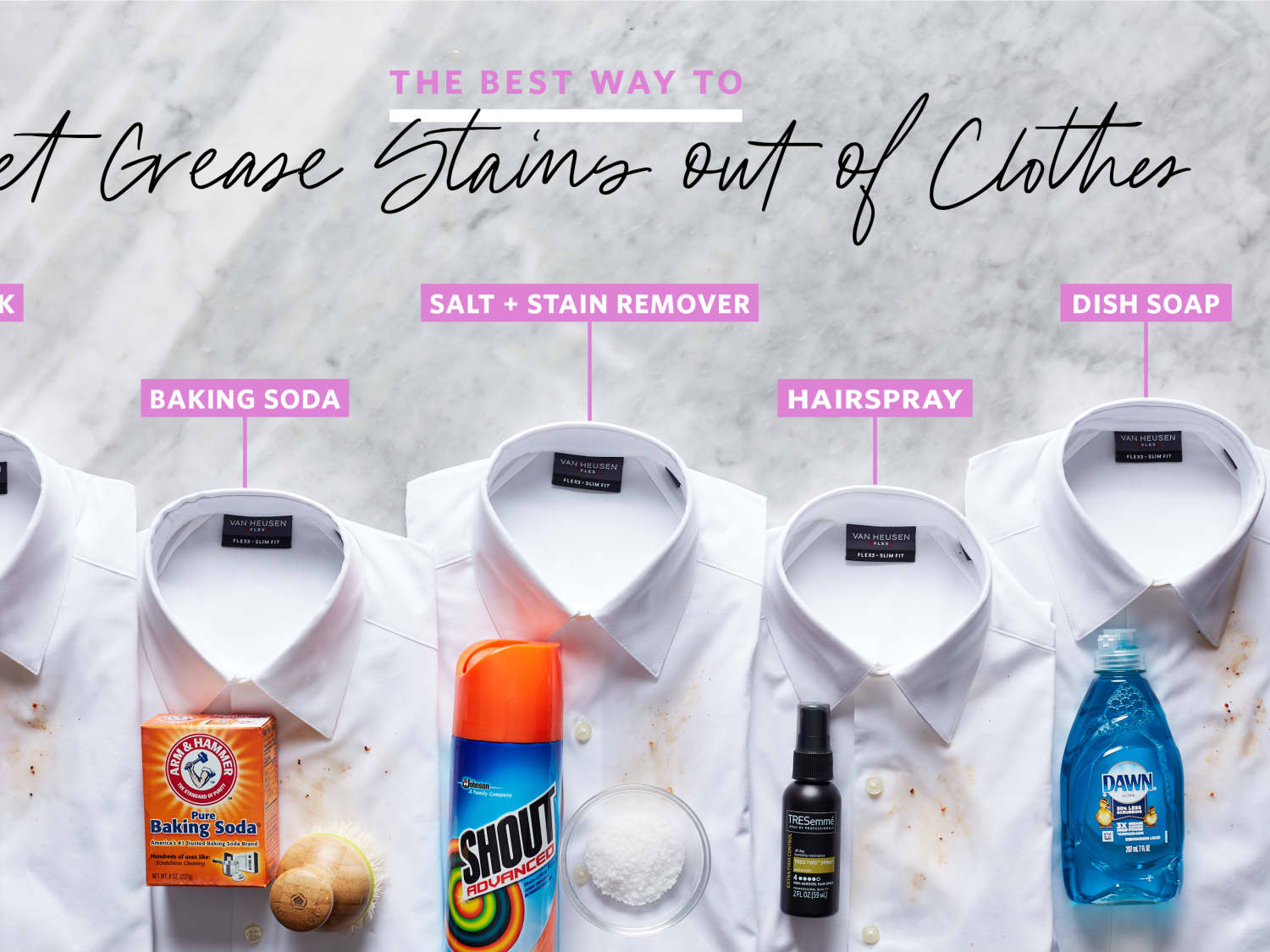 How to Get 11 Common Stains Out of Clothes