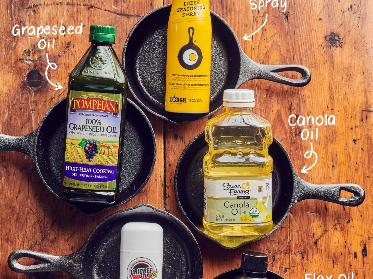 The Best Oil To Season A Cast Iron Pan? Grapeseed Oil. Here's Why. | Kitchn