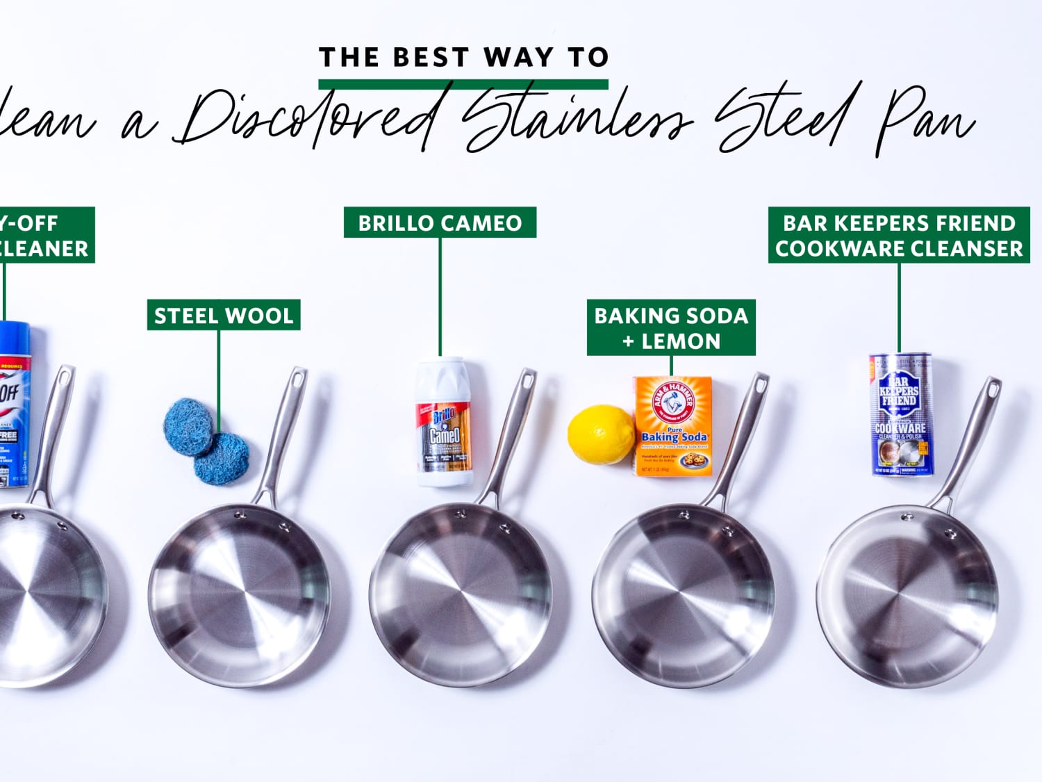 We Tried 5 Methods for Discolored Stainless Steel Pans | Kitchn