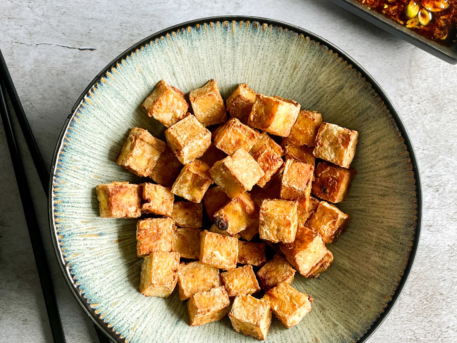 Air Fryer Tofu (With Soy-Ginger Sauce) The Kitchn
