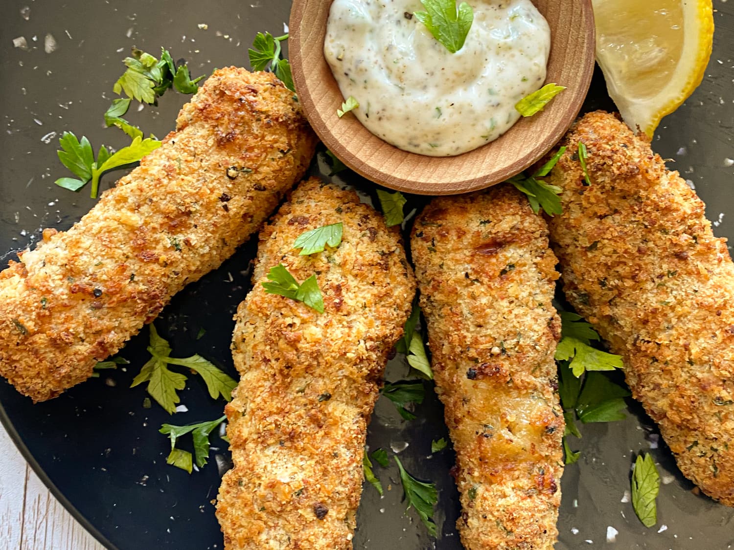 Crispy Baked Fish Sticks