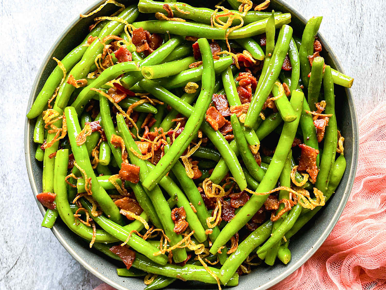 Green Beans with Bacon