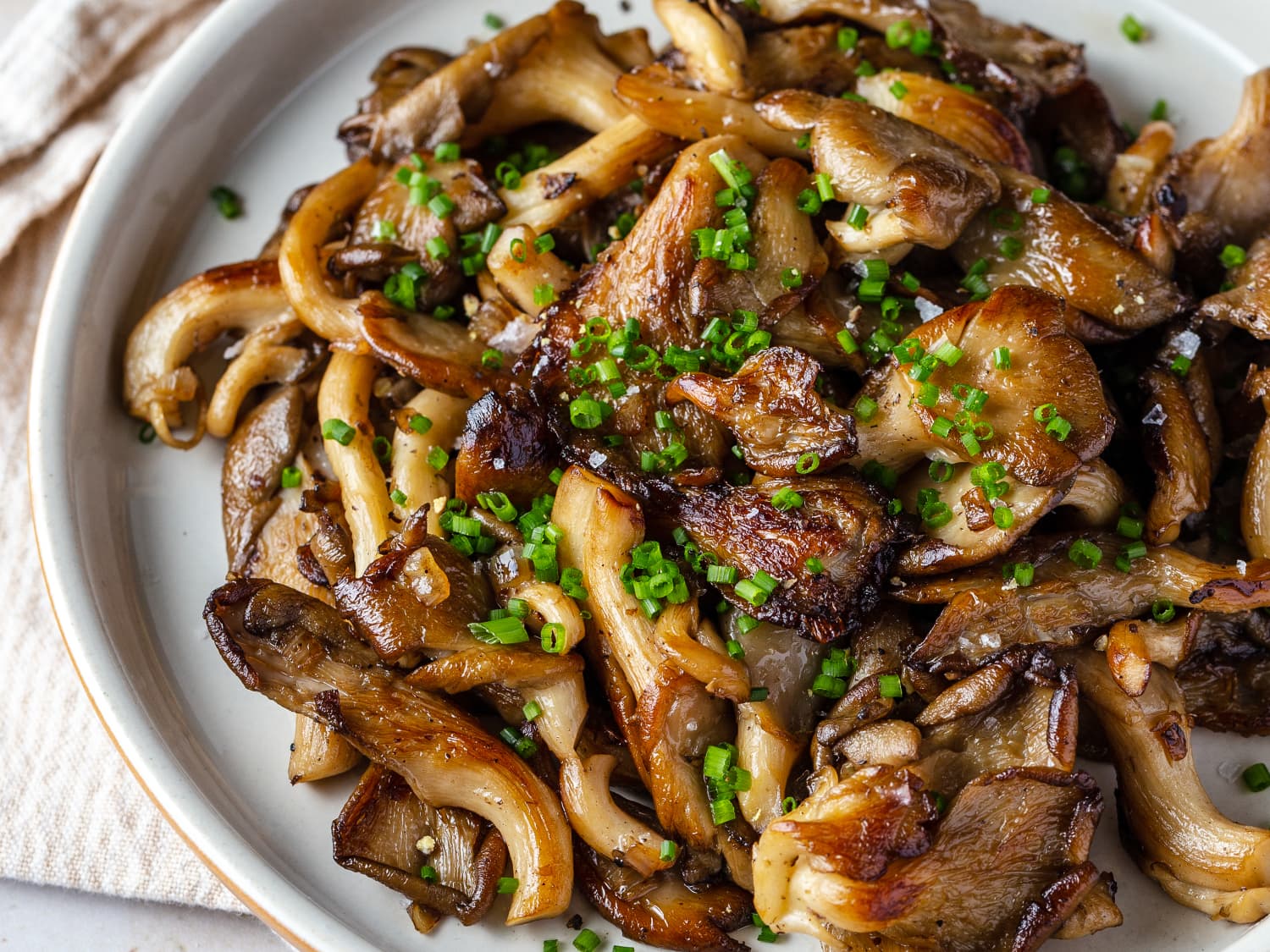 Pan-Fried Oyster Mushrooms