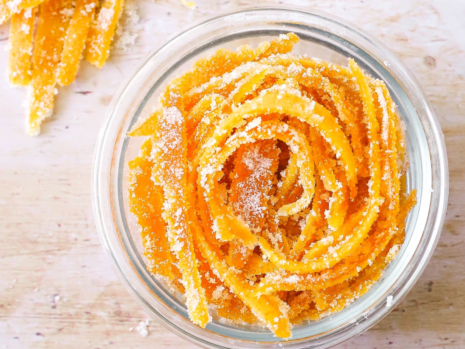 Candied Orange Peel for Baking