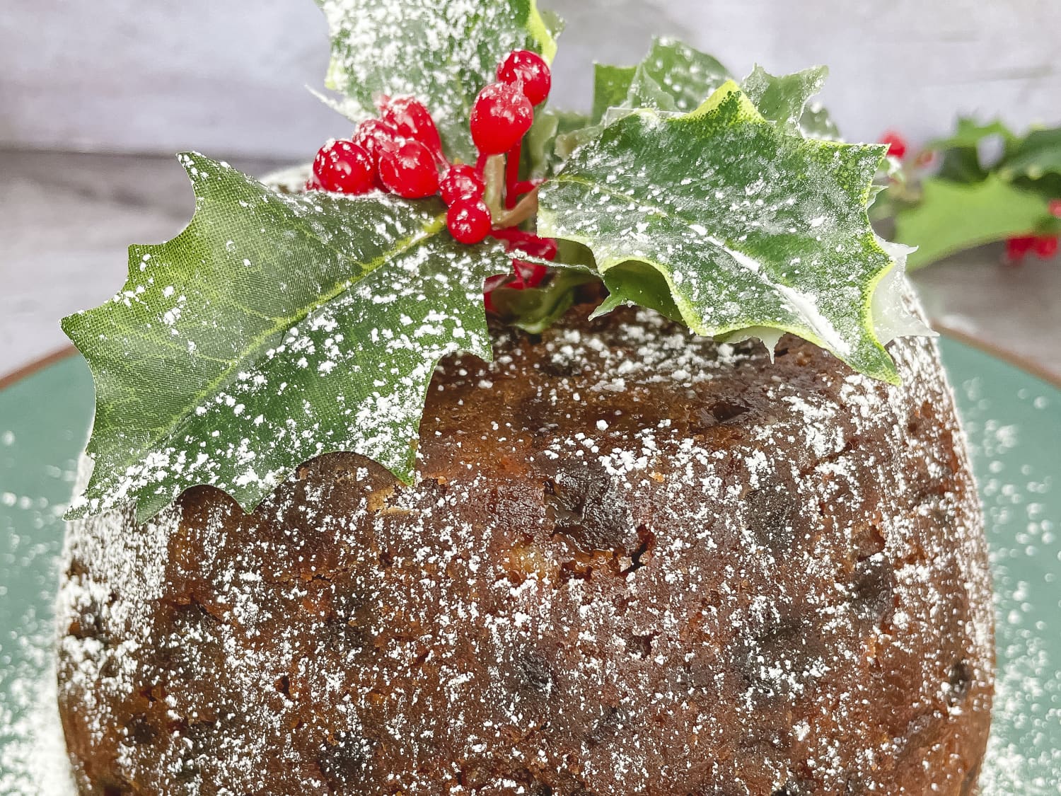 Classic Christmas pudding