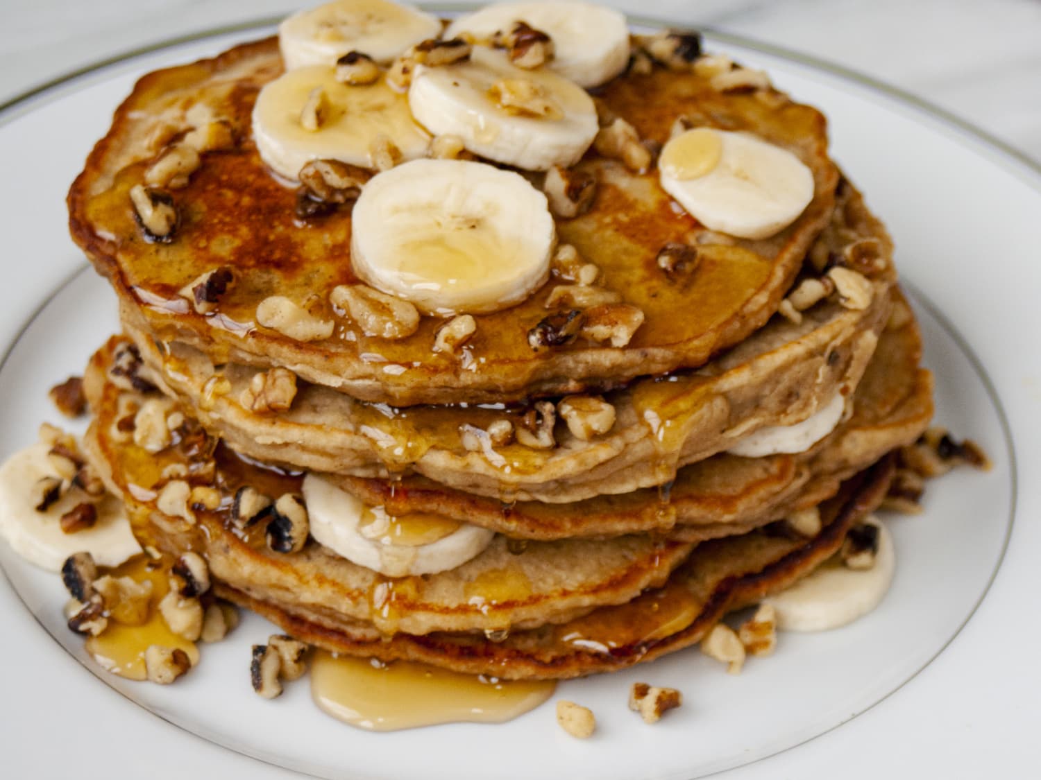 pics Banana Bread With Pancake Mix crispy buttery banana bread pancakes