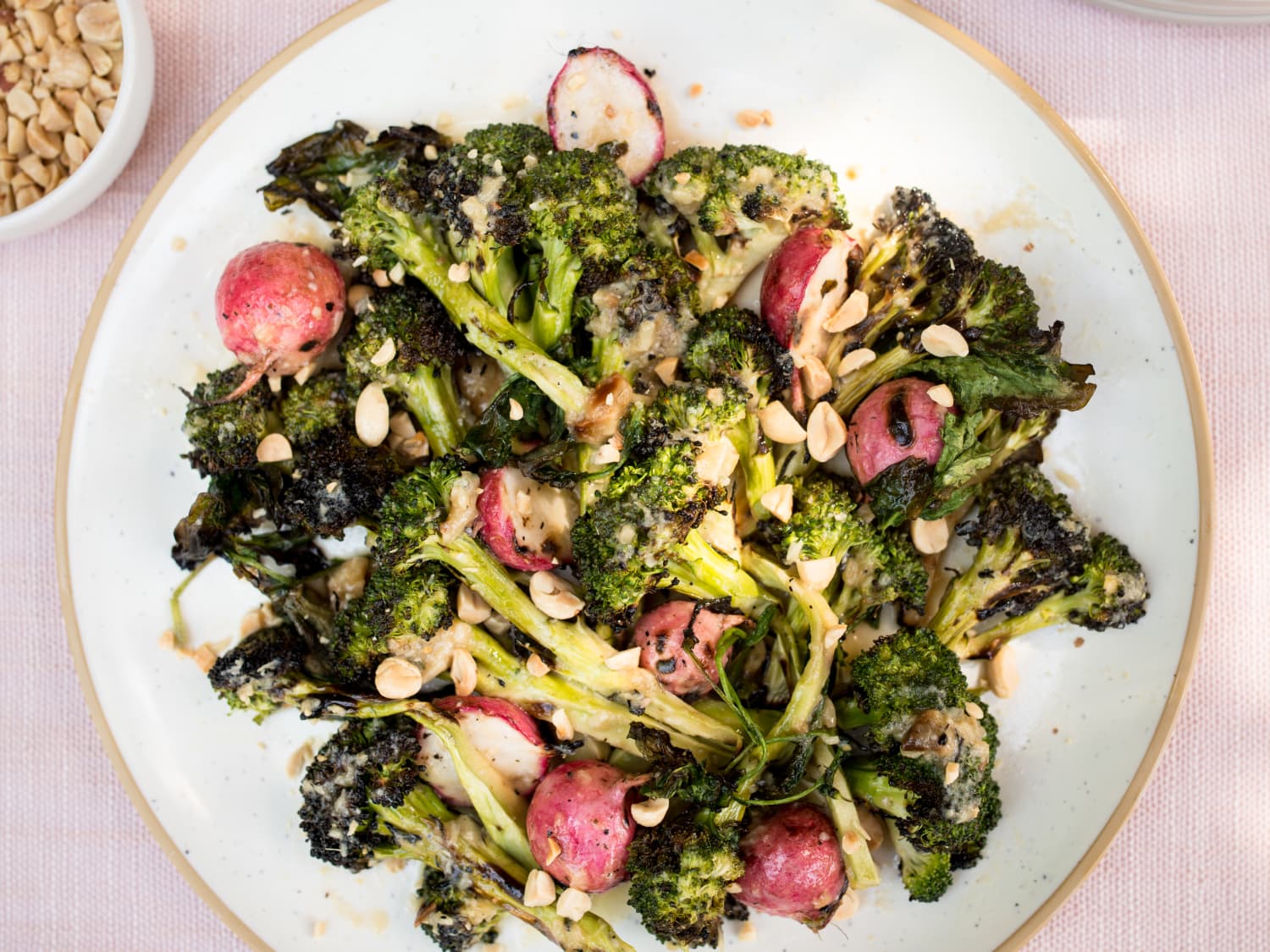 Grilled Broccoli And Radish Salad With Garlic Miso Dressing Kitchn