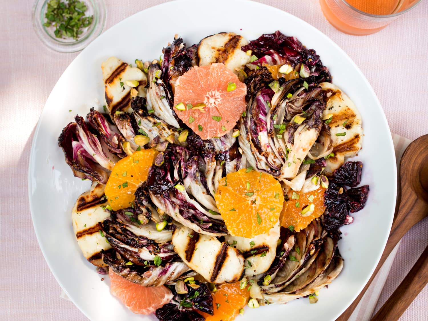 Grilled Halloumi Salad With Radicchio Kitchn