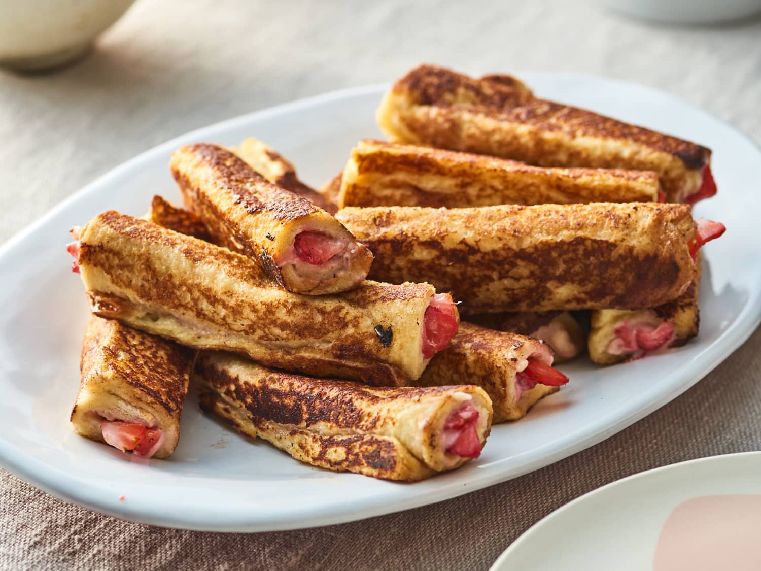 Berries Cream French Toast Roll Ups